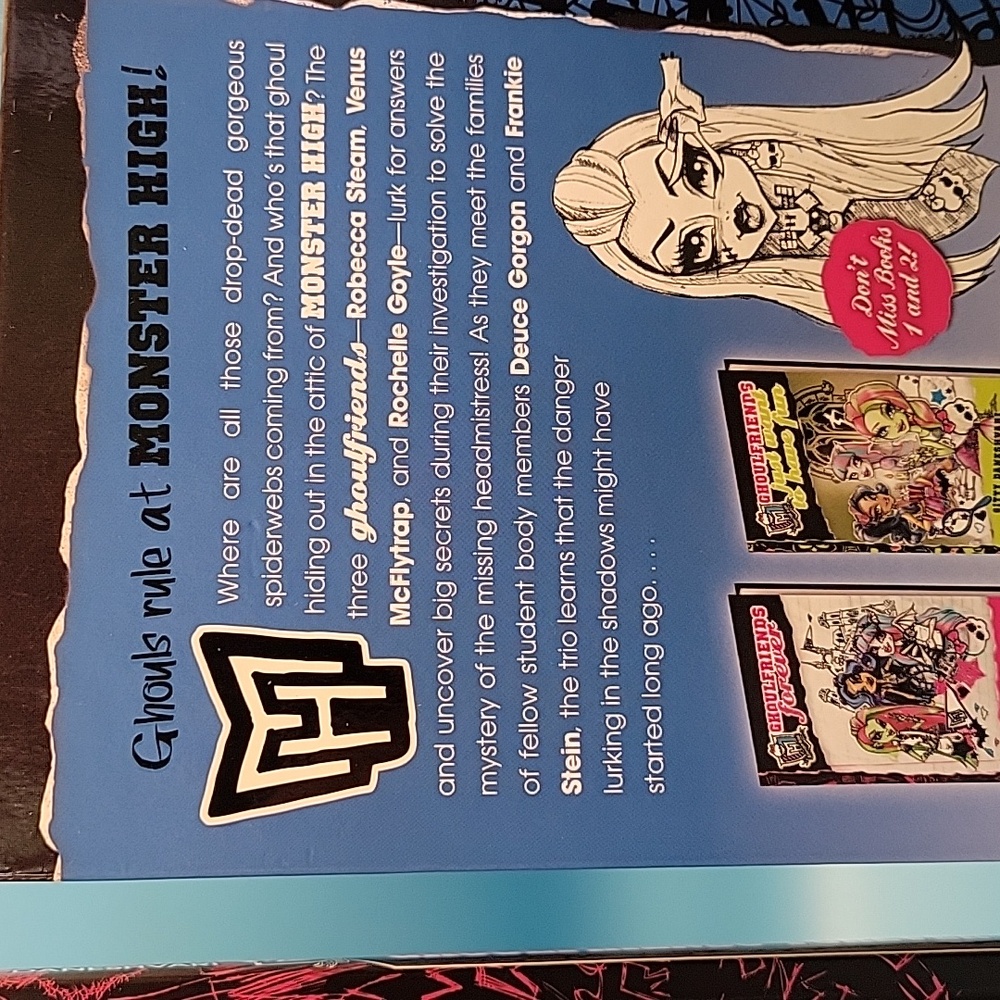 2 Monster High Hardcover Books - Like New - Picture 11 of 15